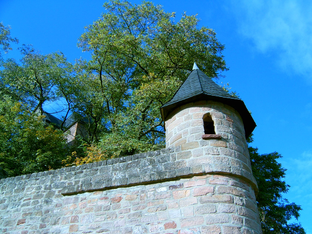 Kautentürmchen, der einstigen Erhebungsstätte für den Wasserzoll.